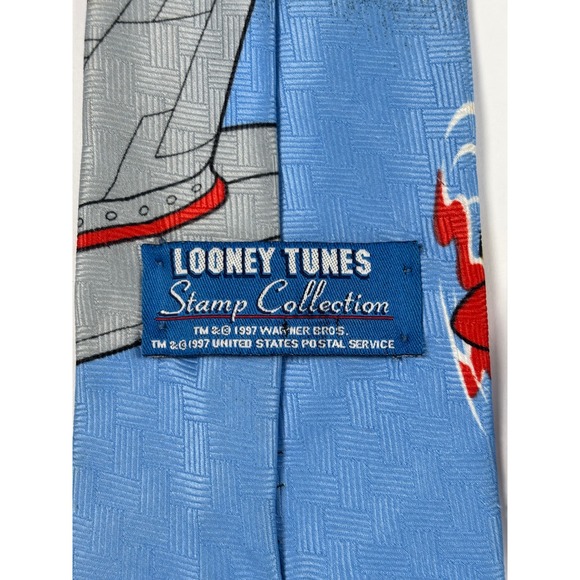 Vintage 1997 Looney Tunes Bugs Bunny Tie Stamp Collection ACME - Picture 4 of 5